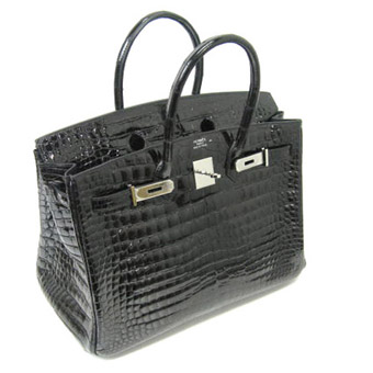 HERMES エルメス バーキン35 スーパーコピー クロコダイルポロサス ブラック 05P01Sep13 Birkin 219